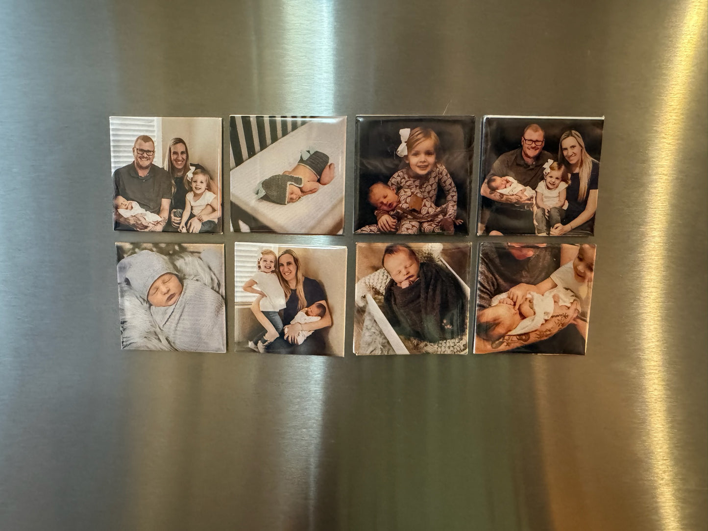 Custom 2x2 Fridge Photo Magnets