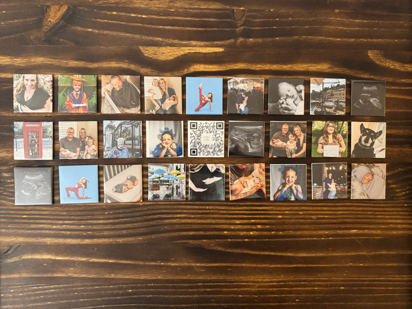 Custom 2x2 Fridge Photo Magnets