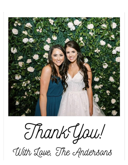 On Site Wedding Favor Booking (Central Florida Only)